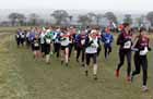 Start of the senior women, NEHL, Prudhoe.